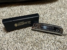 Hohner Chrometta 12 Harmonica with Case 255-C