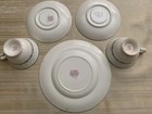 Set 3 Salad Plates 2 Tea Cups and Saucers Vintage Wedgwood Evenlode Corinthian — photo 8