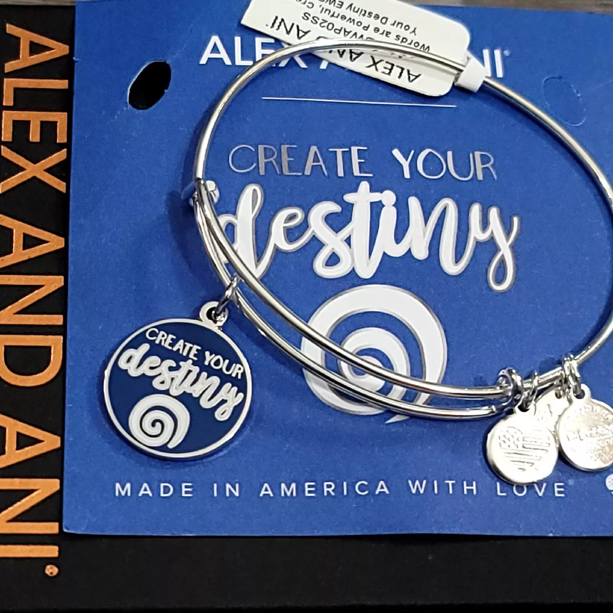 NEW NWT Alex And Ani Create Your Own Destiny Charm Bracelet eBay