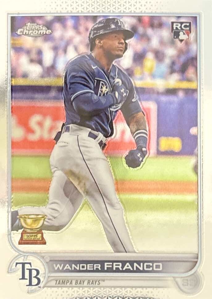 2022 Topps Chrome Sonic - #35 Wander Franco (RC) Tampa Bay Rays