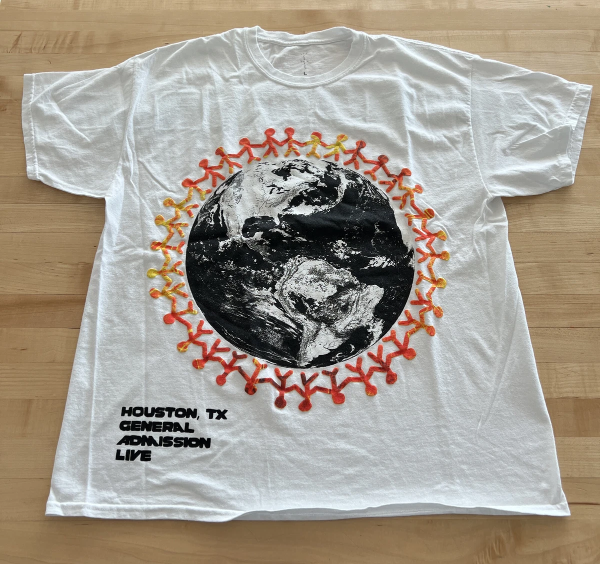 White astroworld sales sweatshirt