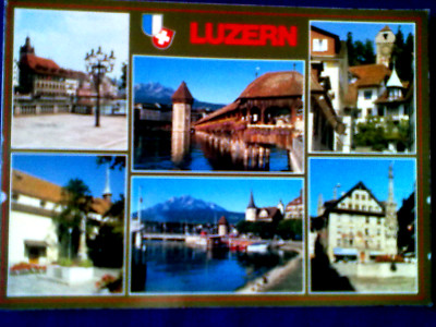 Ansichtskarte LUZERN 1997 m.Briefm.