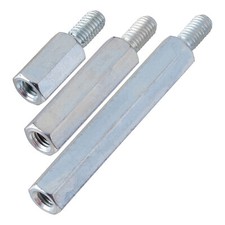 Image of PB Fastener S48050X40 Zinc Plated Steel M/F Spacers M5 x 40mm Pack Of 10