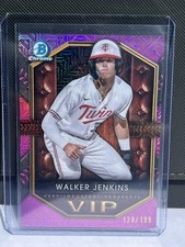 2025 Bowman - Vips Very Important Prospects Walker Jenkins #VIP-16 Pink Mojo...