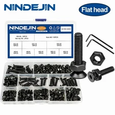 Hexagon Socket Countersunk Head Screw Kit m2 m2.5 m3 m4 m5 m6 Flat Head Bolt