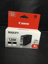 Genuine Canon Maxify PGI-1200XL BLACK ink Tank Brand New