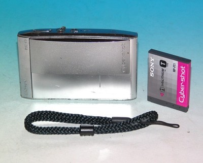 Reconditioned - Sony Cyber-shot DSC-T5 5.1MP Digital Camera - Silver #ns