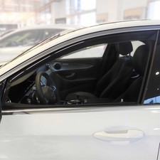 Windabweiser Regenabweiser für Mercedes E Klasse W213 S213 Dunkel Acryl 2tlg