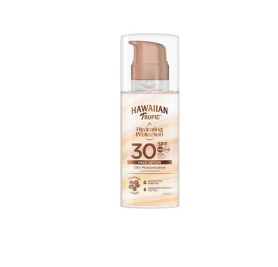 Hawaiian Tropic Silk Hydration Air Soft Face Protective Sun Lotion SPF 30, 50ml