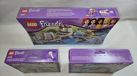 LEGO Friends Lot Sets 3937 3063 41098 Olivia Emma Stephanie