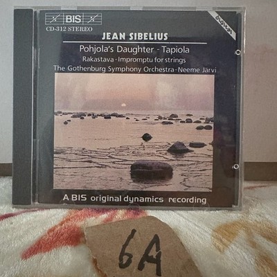Jean Sibelius   Pohjola's Daughter Tapiola CD 1986 Classical Orchestral BIS