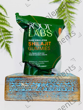 Root Labs 3000mg Pure Himalayan Shilajit Gummies I No Added Sugar
