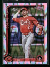 2025 Topps Chrome #237 Gavin Lux Raywave Refractors