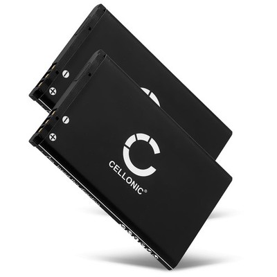 2x Ersatz Akku für Texet TD-D109 TM-B111 TM-D105 TM-B415 TM-B310 TM-B210 900mAh