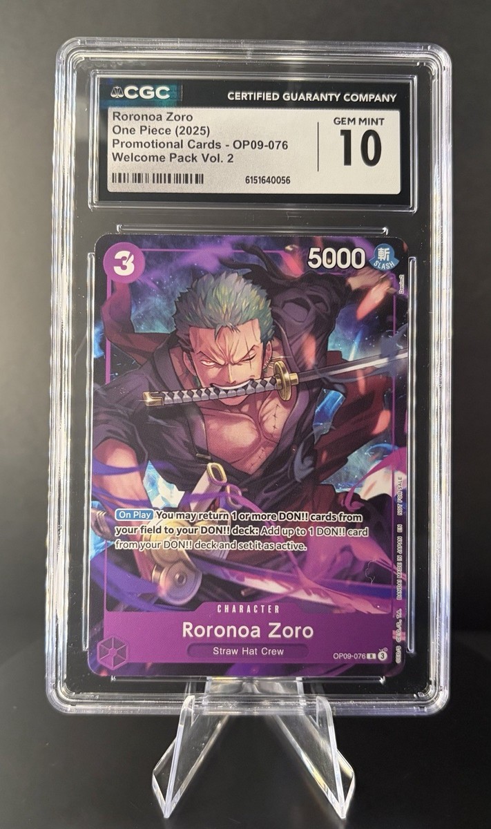 Roronoa Zoro (Welcome Pack Vol. 2) OP09-076 One Piece Promotion
