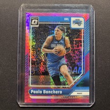2024-25 Optic Paolo Banchero Pink Hyper Prizm Card