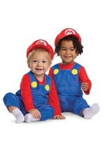 Super Mario Bros. Mario Posh Infant Costume  12-18 Mo
