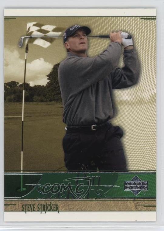 2002 Upper Deck Pin Seekers Steve Stricker #PS18 05v0