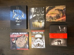 Lot of Star Wars Books and Magazine