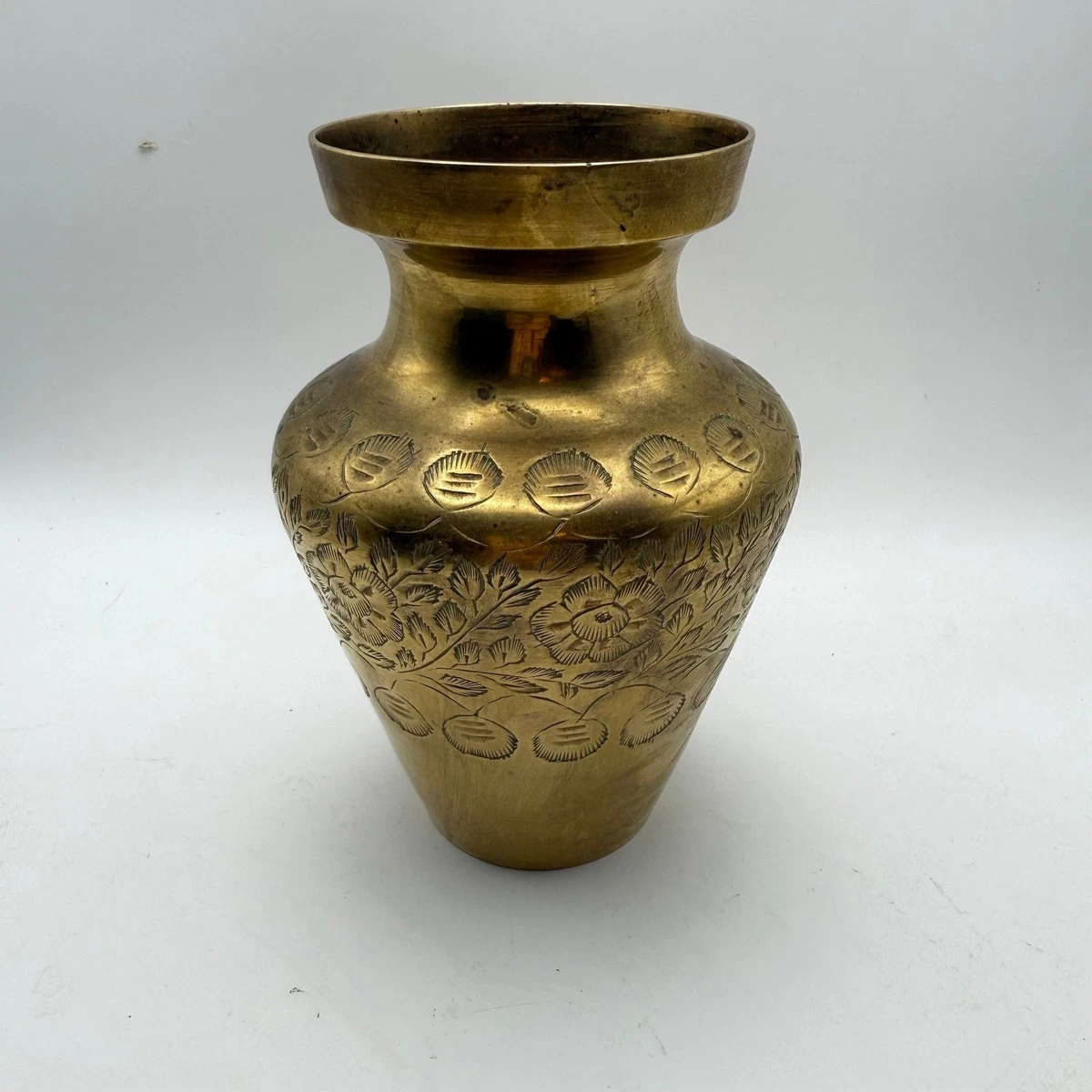 黄铜花瓶花瓶| eBay