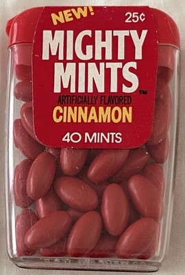 Vintage 1970 s LIFE SAVERS MIGHTY MINTS CINNAMON  Unopened  NOS  Super Rare!!