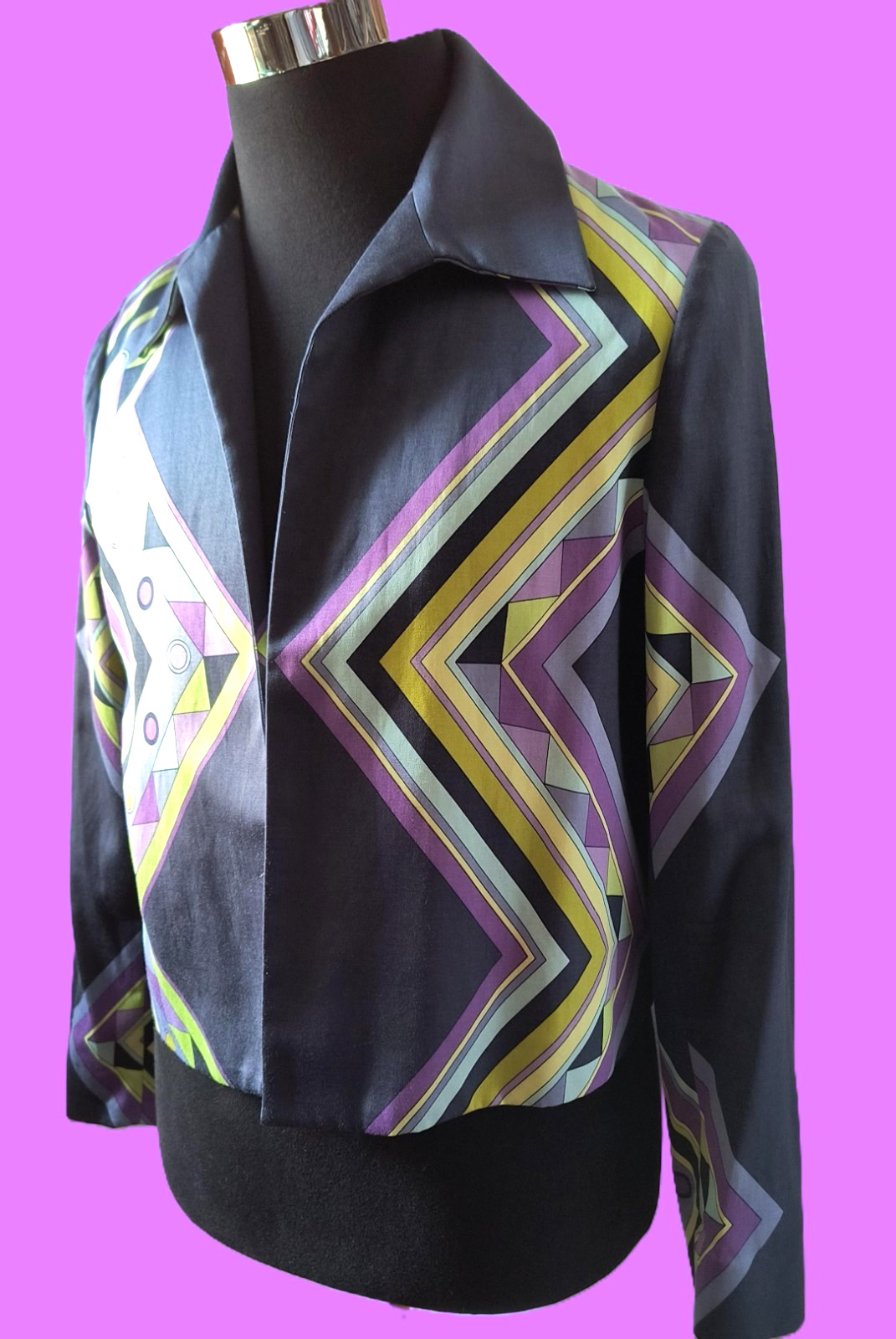 Infinity Studio Silk Blend Short Jacket Women's S… - image 16