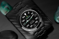 Rolex Air King 116900 Black PVD/DLC Coated Steel Watch 2