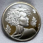 1oz .999 Oakland Silver & Gold Silver Round "Acorn Girl" Heidi Wastweet [AWJ]
