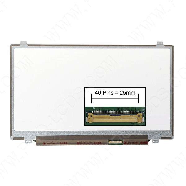 Dalle d'écran pour Au-Optronics B156HW01 V.2 - Dalle écran de remplacement B156