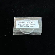 Sapphire Crystal Fits Rolex Ladies Datejust 206C Sealed