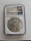 2017 (W) $1 AMERICAN SILVER EAGLE NGC MS69 STRUCK AT WEST POINT MINT LABEL