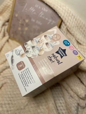 Tommee Tippee Natural Start Baby's First Bottle Set 8-Piece Kit