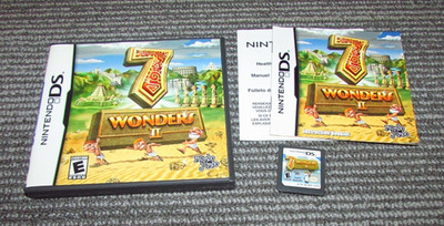 7 Wonders II for Nintendo DS Complete Fast Shipping!