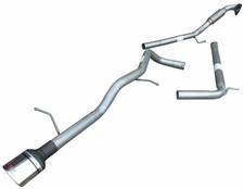 Skoda Fabia vRS 1.9TDi Race Tube Exhaust System inc De cat - ULTER OVAL TIP