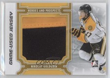 2013-14 ITG Heroes and Prospects Game-Used 1/1 Nikolay Goldobin #M-20 2a8