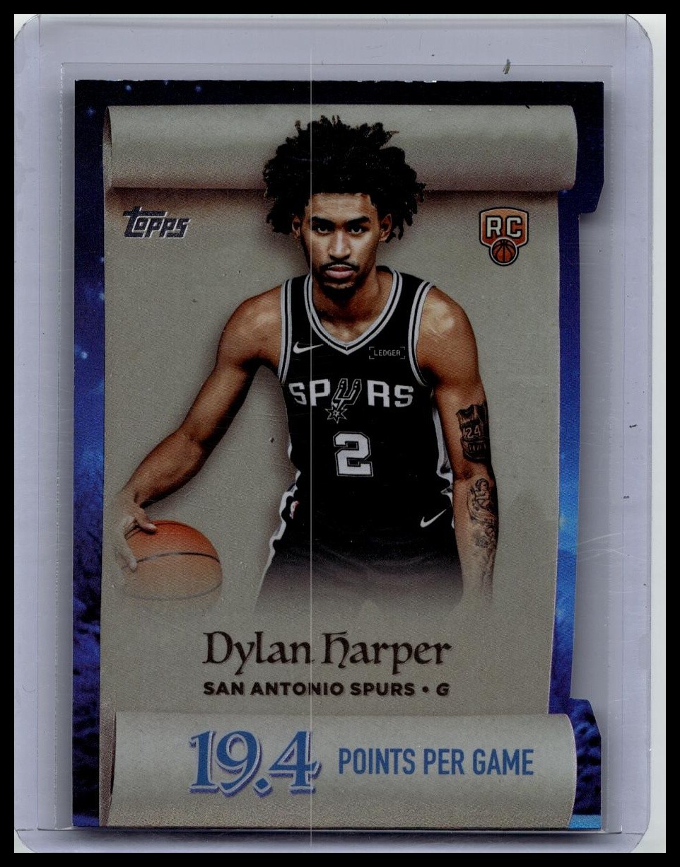 2025-26 Topps Holiday #ML-2 Dylan Harper Making The Nice List
