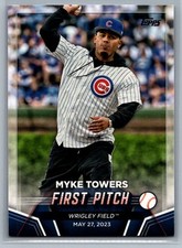2024 Topps #FP-2 Myke Towers First Pitch