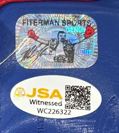 Mike Tyson Signed Right Hand USA Cleto Reyes Boxing Glove JSA QR Hologram - Image 2 of 2