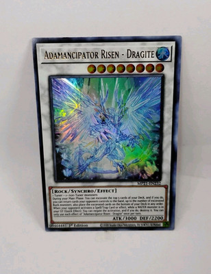 YU-GI-OH! Adamancipator Risen-Dragite. MP21-EN232. 1st Edition Ultra Rare Card
