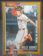 2026 Topps Series 1 Celebration Willy Adames #267 Walk This Way Gold /50 SP