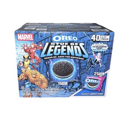 OREO Marvel Stuf of Legends & Double Stuf Cookies   1.02 oz (40 Pack)