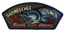2013 Jamboree Occoneechee Council NC JSP BLU Bdr (VT1603)