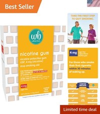 Nicotine Gum 4mg - Fruit Flavor - 160 Count