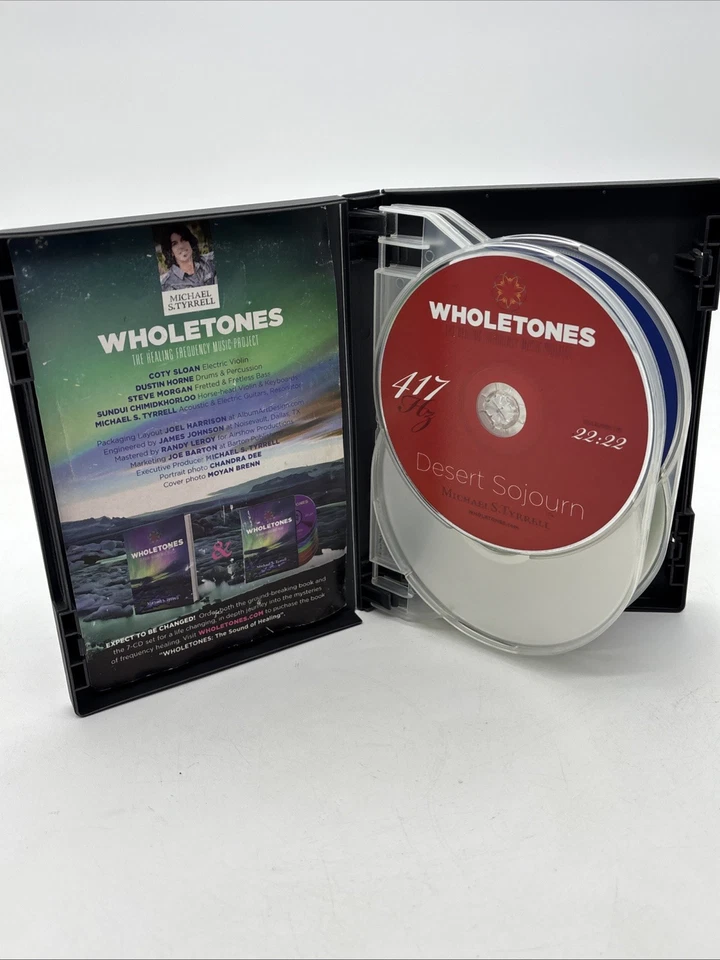 Wholetones The Healing Frequency Music Project 2015 Incomplete Set Missing 2 CDs - Image 4 of 4