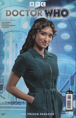 DOCTOR WHO THE PRISON PARADOX #3 COVER B PHOTO VARIANT VF/NM TITAN HOHC 2026