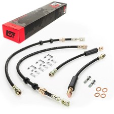 4x Bremsschlauch Bremse + Haltefeder vorne hinten für Seat Ateca KH Leon 5F KL