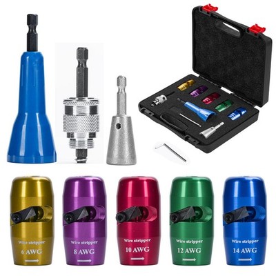 Wire Stripper Twister Tool for Drill 2025 Upgraded Wire Stripping Tool & Wire
