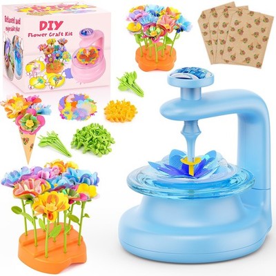 cosone Fabric Flower Bouquets Toys, Arts and Crafts Kits for Kids Age 3-12, V...