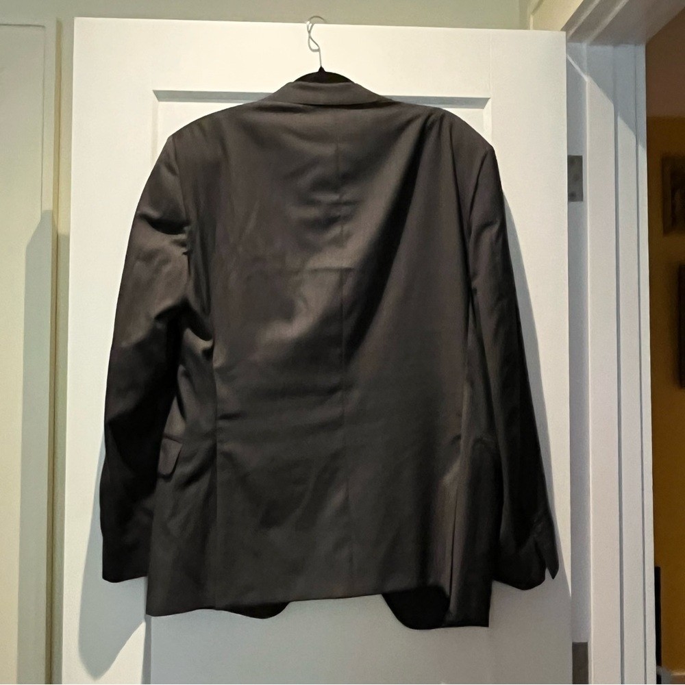 Bespoke Tailored Samuelson Superfine Wool Grey Bl… - image 10