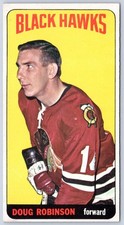 DOUG ROBINSON RC 1964-65 TOPPS TALLBOYS NHL HOCKEY 64-65 #84 EXMINT+     77073